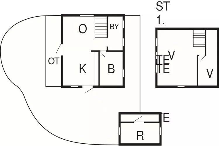 6 persoons vakantie huis in Rømø-Plattegrond