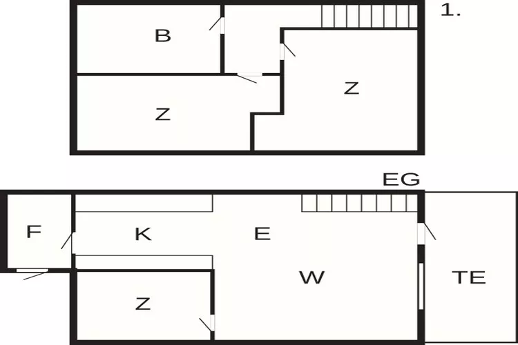 6 persoons vakantie huis in Rømø-Plattegrond