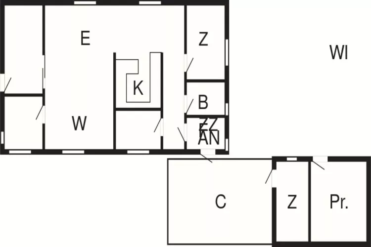 Ruim toevluchtsoord in Marielyst-By Traum-Plattegrond