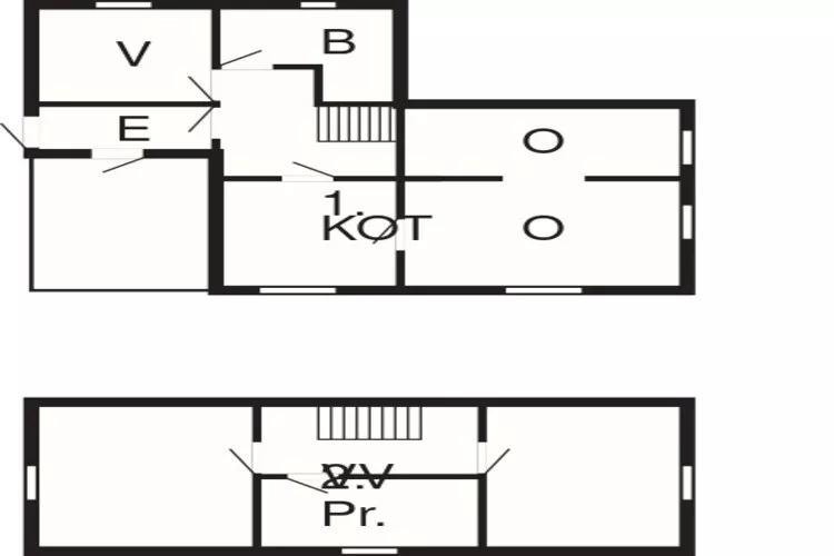 6 persoons vakantie huis in Storsteinnes-Plattegrond