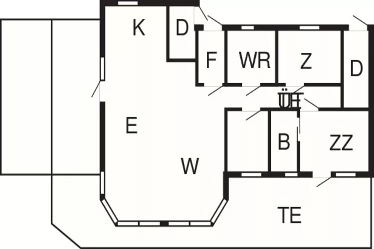 8 persoons vakantie huis in TORVIKBUKT-Plattegrond