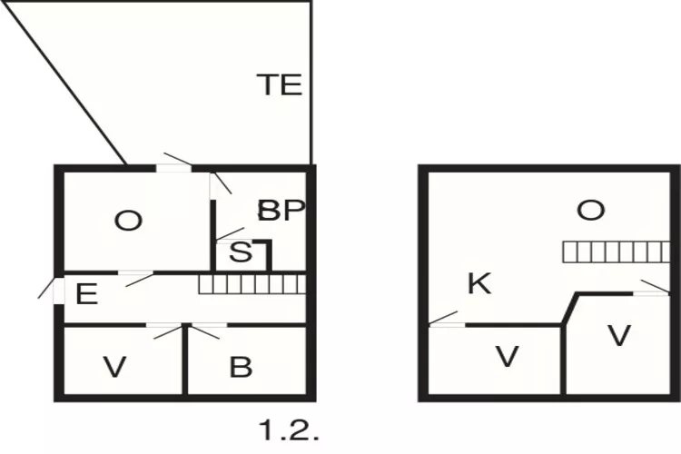6 persoons vakantie huis in BØMLO-Plattegrond