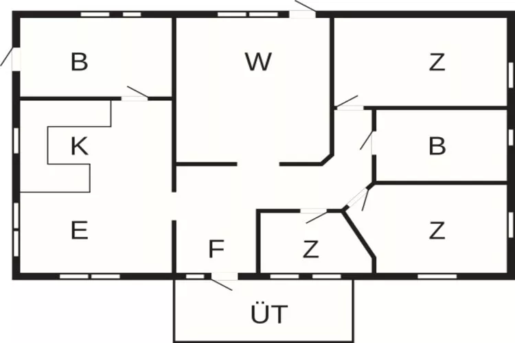 8 persoons vakantie huis in ELLÖS-Plattegrond