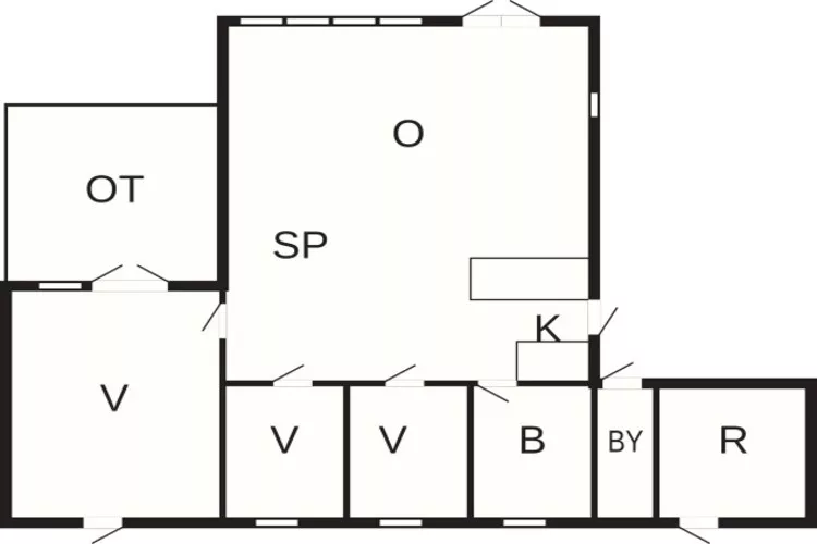 6 persoons vakantie huis in Brenderup Fyn-Plattegrond
