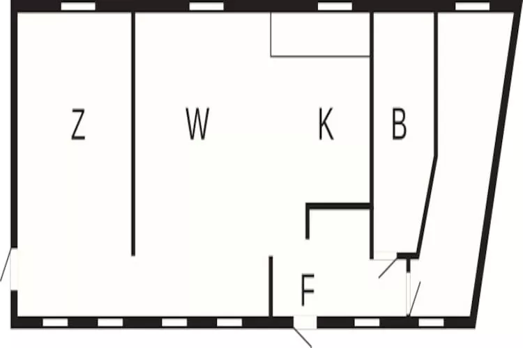 4 persoons vakantie huis in SKURUP-Plattegrond