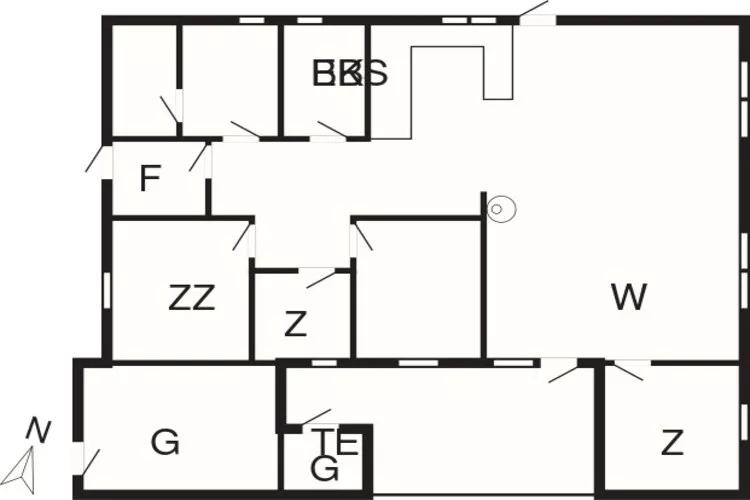 8 persoons vakantie huis in Ringkøbing-Plattegrond