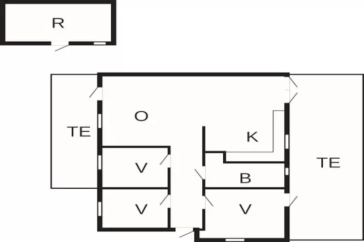 6 persoons vakantie huis in Gilleleje-Plattegrond