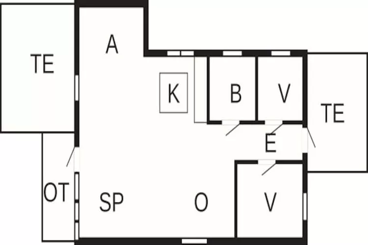 5 persoons vakantie huis in Jægerspris-By Traum-Plattegrond