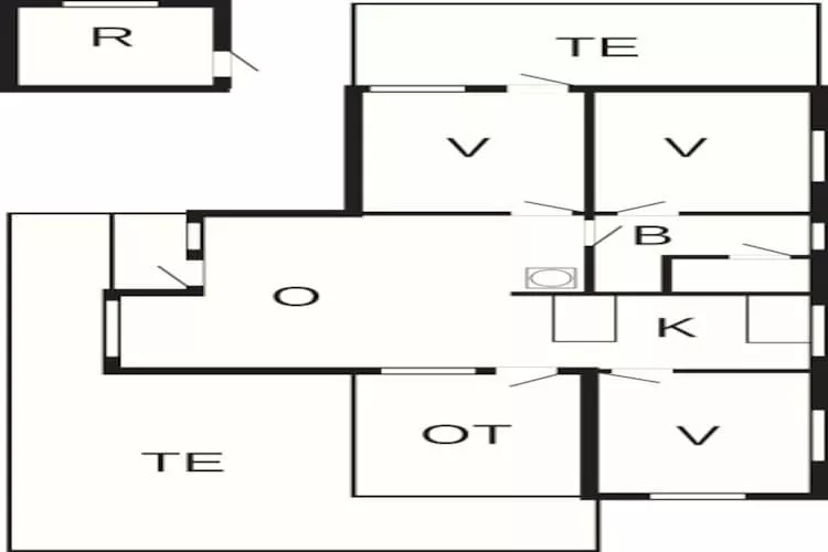 6 persoons vakantie huis in Struer-By Traum-Plattegrond