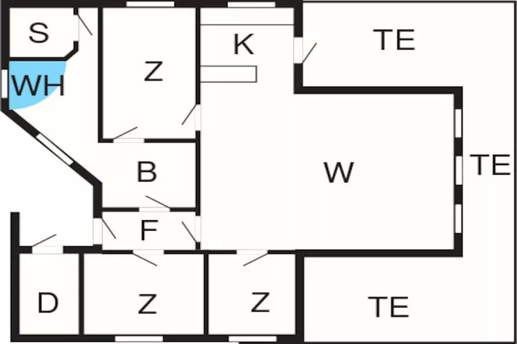 6 persoons vakantie huis in Spøttrup-By Traum-Plattegrond