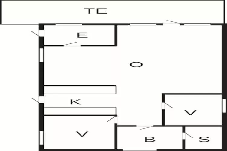 Charmant vakantiehuis -- By Traum Ferienwohnungen-Plattegrond