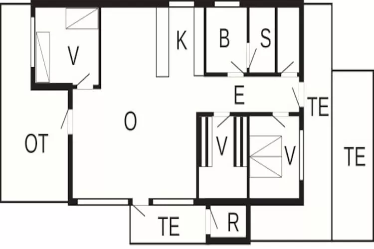 6 persoons vakantie huis in Pandrup-By Traum-Plattegrond