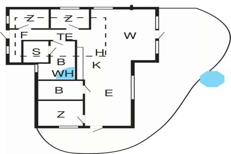 8 persoons vakantie huis in Ringkøbing-By Traum-Plattegrond