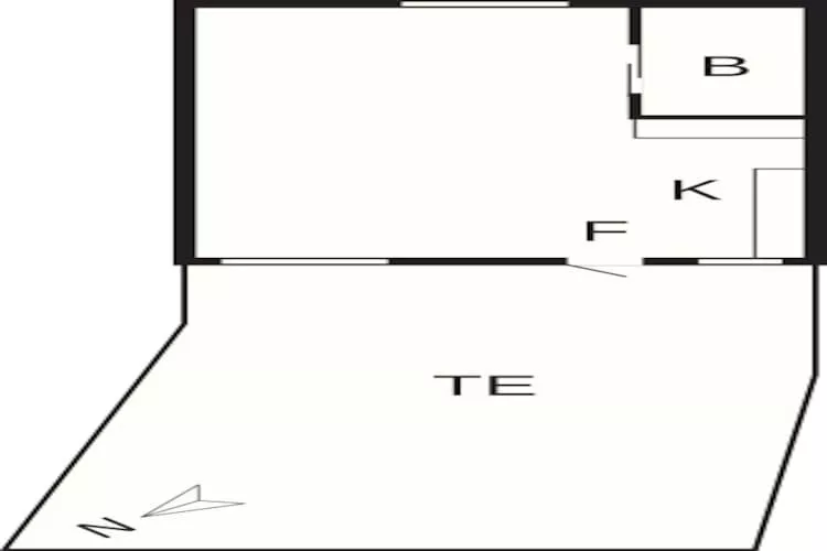 2 persoons vakantie huis in HANINGE-By Traum-Plattegrond