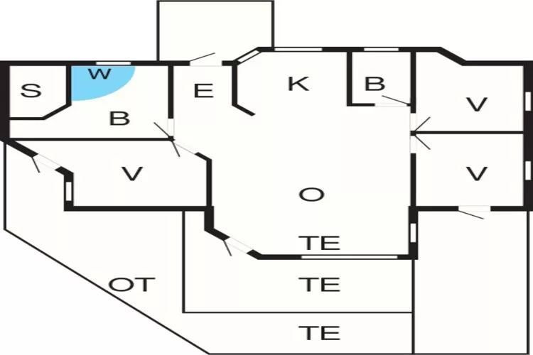 8 persoons vakantie huis in Rødby-By Traum-Plattegrond