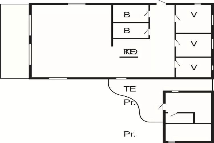 8 persoons vakantie huis in Væggerløse-By Traum-Plattegrond