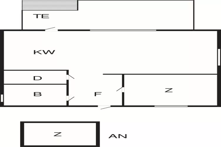 4 persoons vakantie huis in Åsljunga-By Traum-Plattegrond