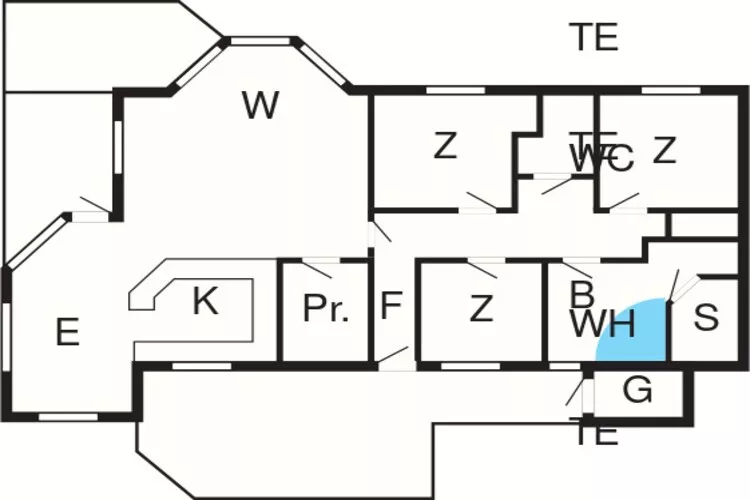8 persoons vakantie huis in Løkken-By Traum-Plattegrond