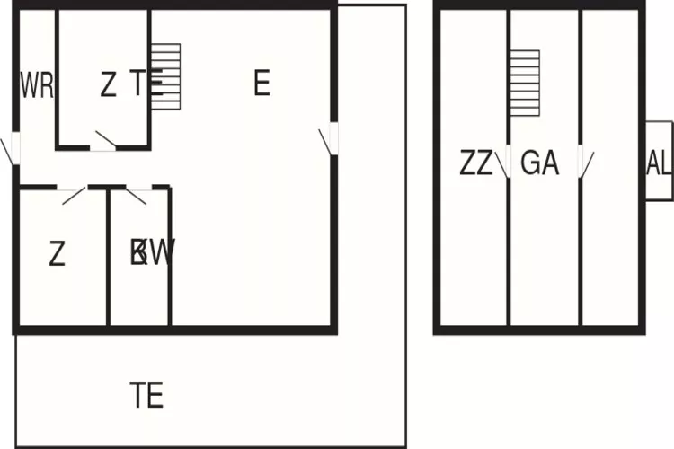 6 persoons vakantie huis in Thyholm-By Traum-Plattegrond
