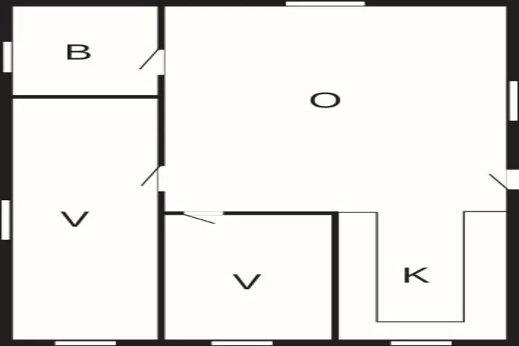 4 persoons vakantie huis in Nykøbing M-By Traum-Plattegrond