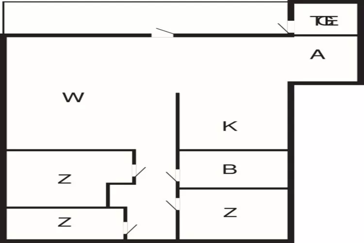 6 persoons vakantie huis in Knebel-By Traum-Plattegrond