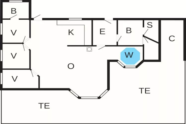 6 persoons vakantie huis in Hals-By Traum-Plattegrond