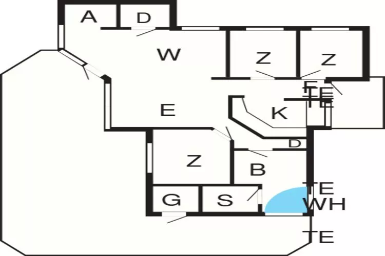 7 persoons vakantie huis in Asnæs-By Traum-Plattegrond