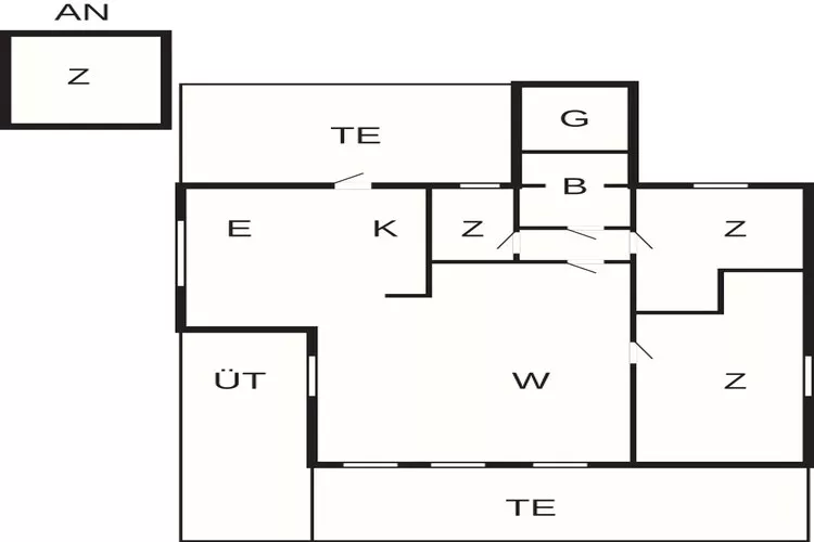 8 persoons vakantie huis in Nexø-By Traum-Plattegrond