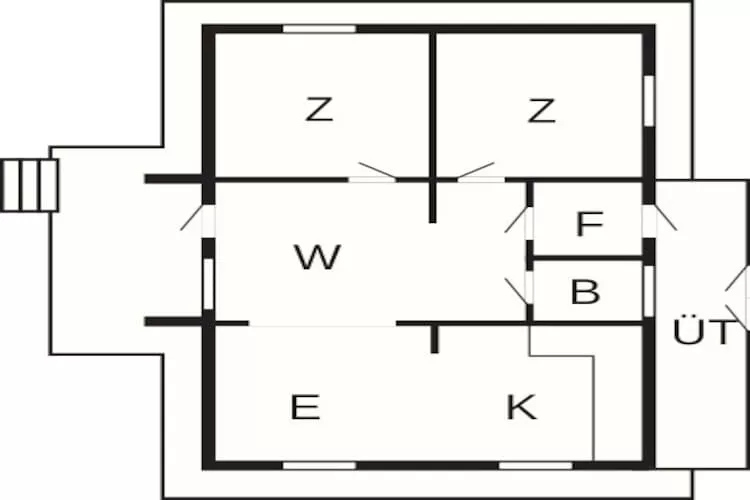 5 persoons vakantie huis in Brekke-By Traum-Plattegrond