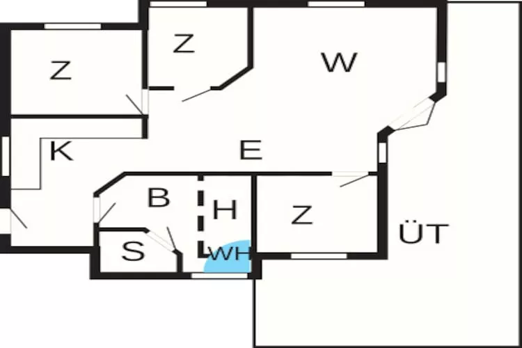 8 persoons vakantie huis in Grenaa-By Traum-Plattegrond