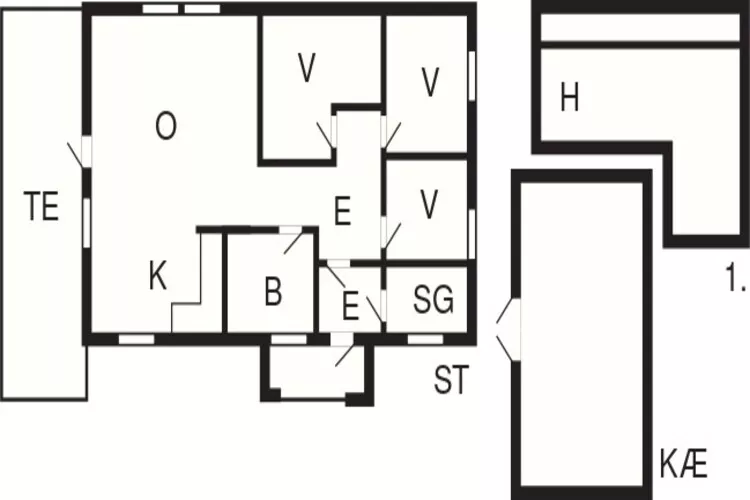 7 persoons vakantie huis in Selje-By Traum-Plattegrond