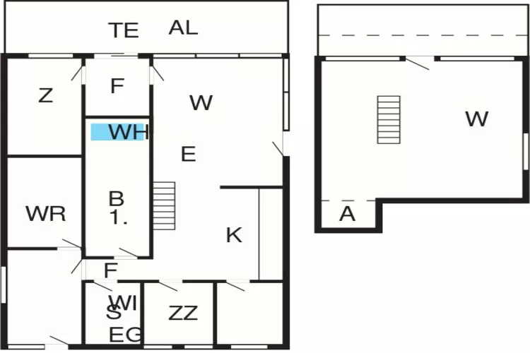 6 persoons vakantie huis in Hemmet-By Traum-Plattegrond