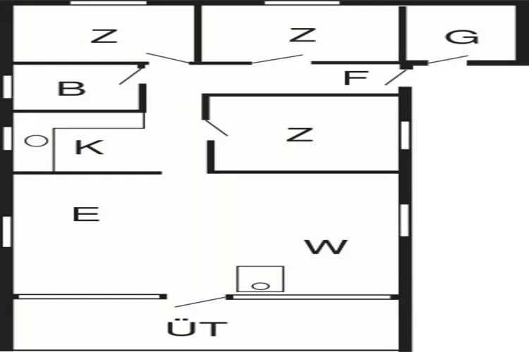 6 persoons vakantie huis in Glesborg-By Traum-Plattegrond
