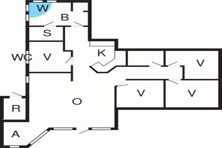 10 persoons vakantie huis in Fårvang-By Traum-Plattegrond