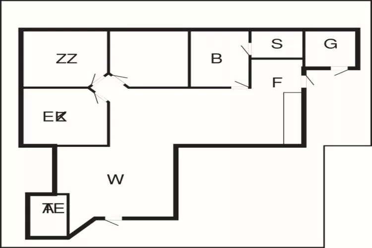 6 persoons vakantie huis in Nørre Nebel-By Traum-Plattegrond
