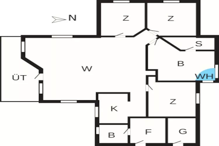 Luxe retraite met spa -- By Traum Ferienwohnungen-Plattegrond