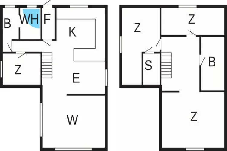 8 persoons vakantie huis in Blåvand-Plattegrond