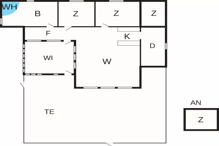 5 persoons vakantie huis in Hemmet-By Traum-Plattegrond
