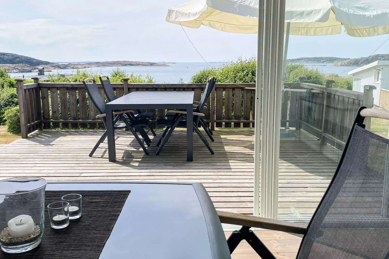 Vakantiehuis met zeezicht bij Lysekil-Buitenlucht