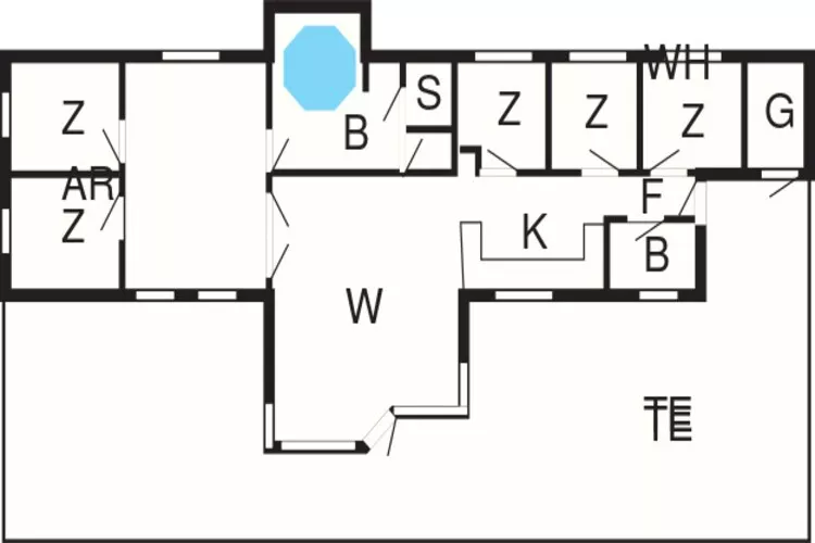 14 persoons vakantie huis in Rødby-By Traum-Plattegrond