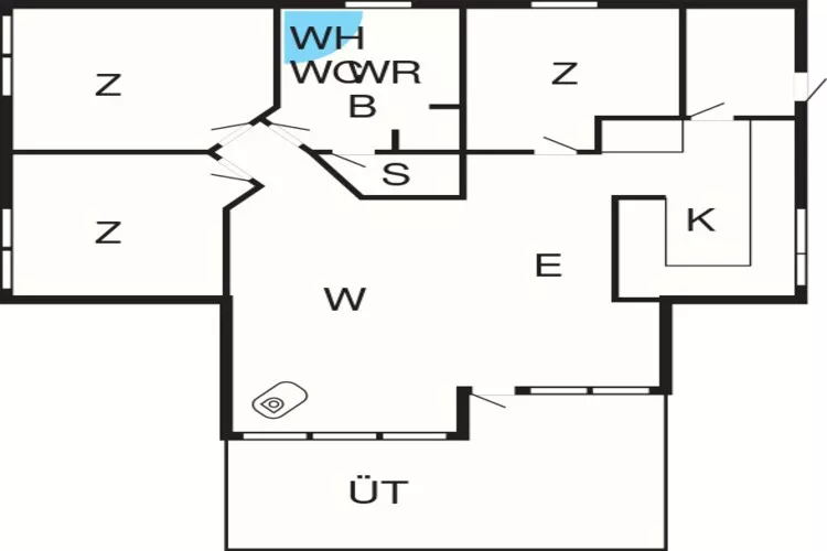 6 persoons vakantie huis in Dronningmølle-By Traum-Plattegrond