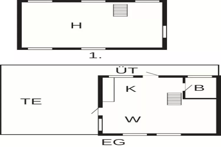 6 persoons vakantie huis in Aakirkeby-By Traum-Plattegrond