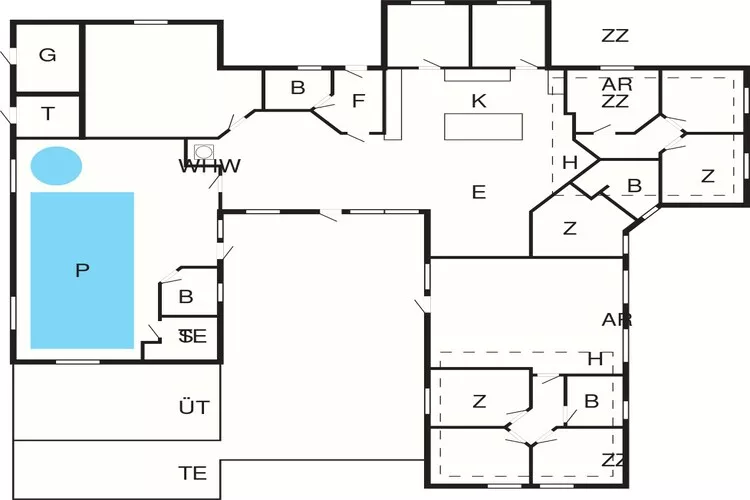 Luxe retraite Nr. Lyngby -- By Traum Ferienwohnungen-Plattegrond