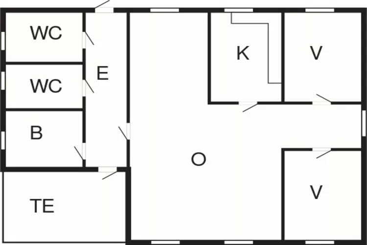 4 persoons vakantie huis in Lauvstad-By Traum-Plattegrond