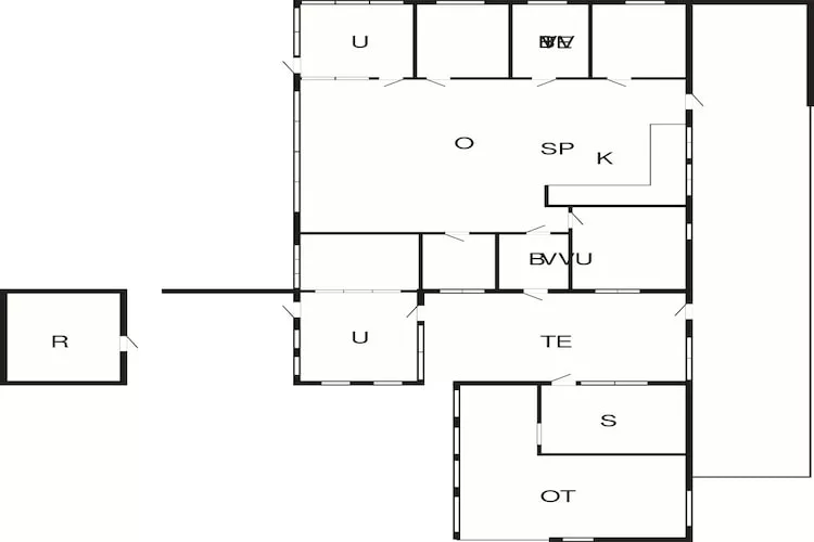 12 persoons vakantie huis in Vinderup-By Traum-Plattegrond