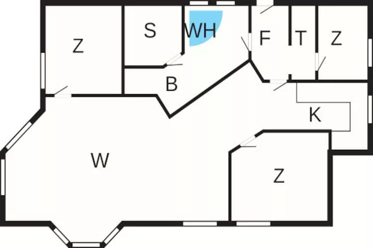 6 persoons vakantie huis in Humble-By Traum-Plattegrond