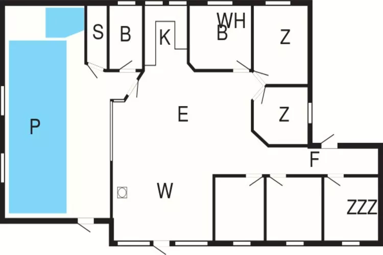 Luxe retraite met zwembad -- By Traum Ferienwohnungen-Plattegrond
