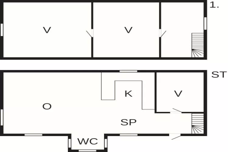 6 persoons vakantie huis in HÄLLEVIKSSTRAND-Plattegrond