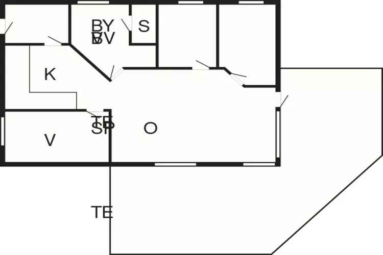 6 persoons vakantie huis in Læsø-By Traum-Plattegrond