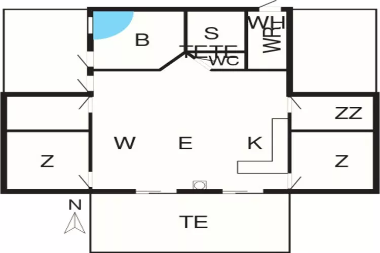 8 persoons vakantie huis in Glesborg-By Traum-Plattegrond